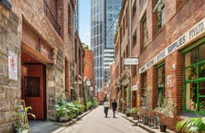 悉尼投资者为标志性的墨尔本巷道的一部分支付溢价
