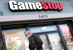 GameStop股票下跌了很多，不得不停止了