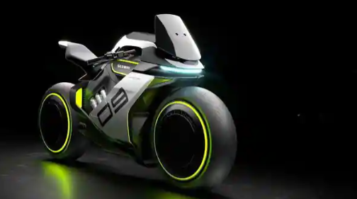 这款氢电动摩托车是Tron的极速恶魔