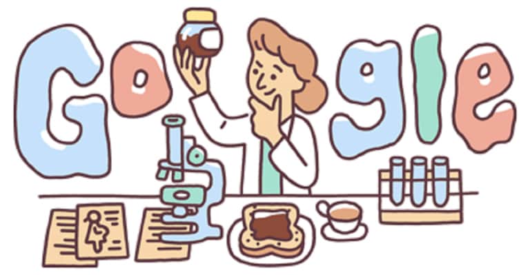 Google Doodle Honors Lucy将生下叶酸的意志