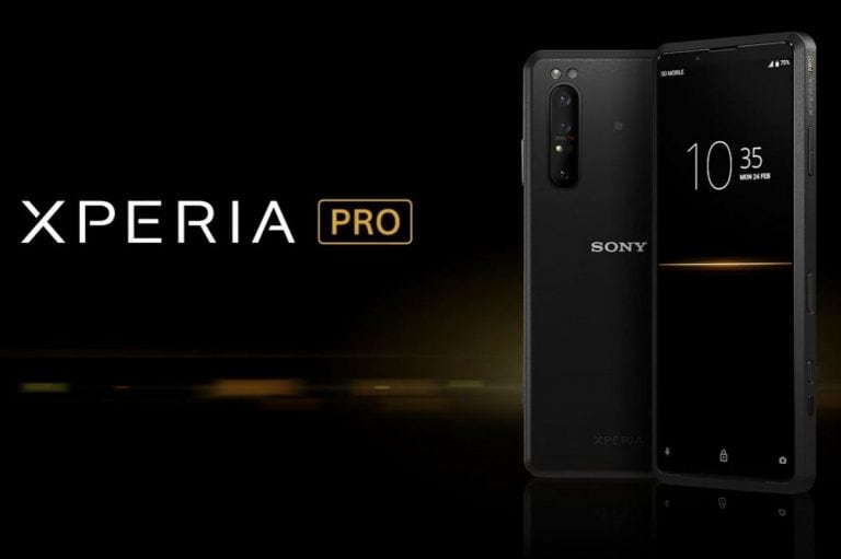 索尼Xperia Pro作为品牌的第一个5G手机推出