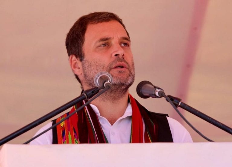 Rahul Gandhi说，Modi政府在3个州的击败后被迫削减了GST率。