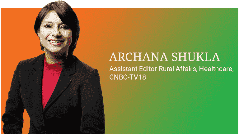 CNBC-TV18的Archana Shukla赢得了在Mnrega暴露不规则的红思奖