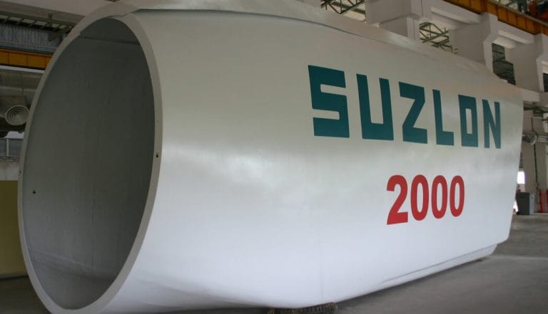 Suzlon Energy默认为Rs 7,256.38卢比支付义务