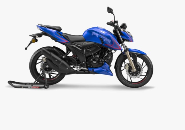 电视电机推出Apache Rtr 200 4V摩托车配有3种骑行模式，自行车价格为1.28万卢比